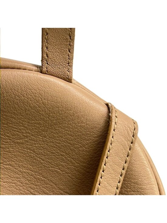 Fendi Backpack Beige Multi Mini Bag Studs Leather